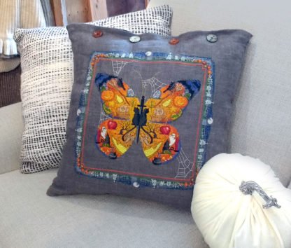 Boo Butterfly cross stitch pattern